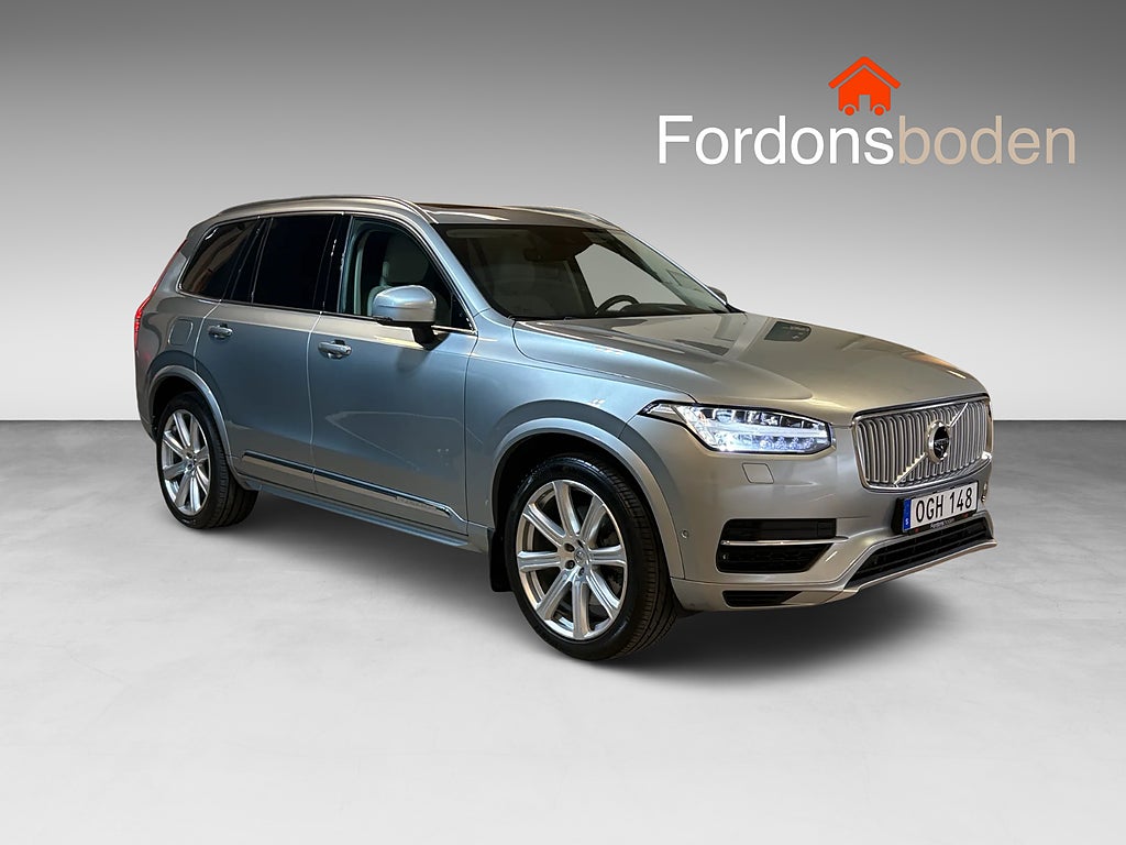 Volvo XC90 T8 AWD Inscription 7-Sits B&W Massage Pano HuD Drag