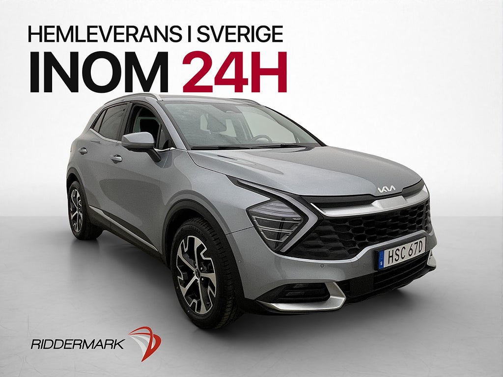 Kia Sportage Hybrid 230hk AWD Halvskinn Navi 360° Drag