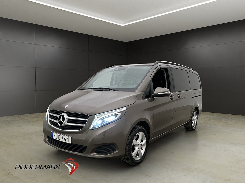 Mercedes-Benz V 250 d 4MATIC Lång Värm El-Dörrar 360° Skinn