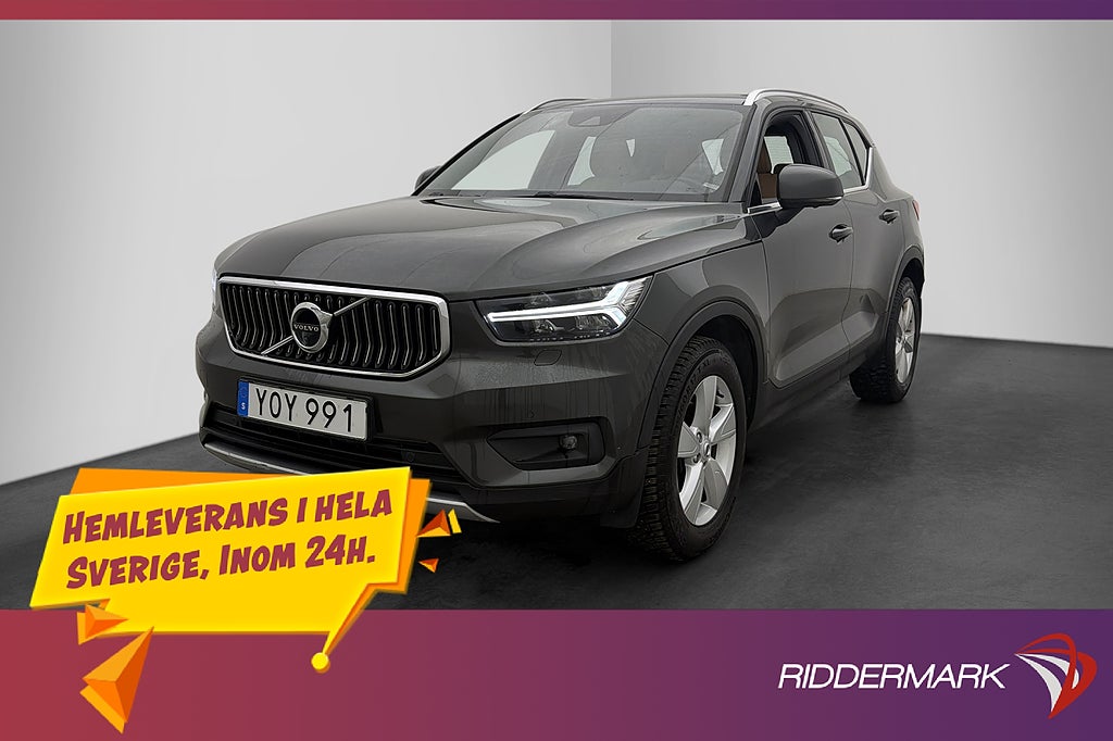 Volvo XC40 D3 150hk Inscription VOC Värmare 360° Skinn BLIS