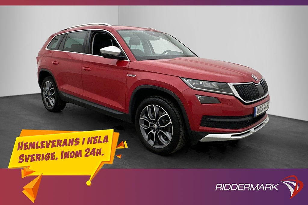 Skoda Kodiaq TSI 4x4 180hk Business 7-Sits Pano P-Värm Drag