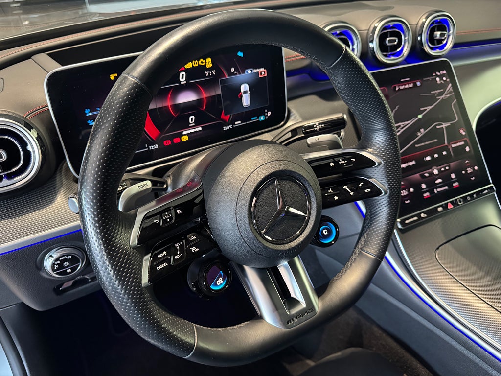 Mercedes-Benz C 43 AMG 4Matic Panorama Burmester Head up 408 hk - bild 7