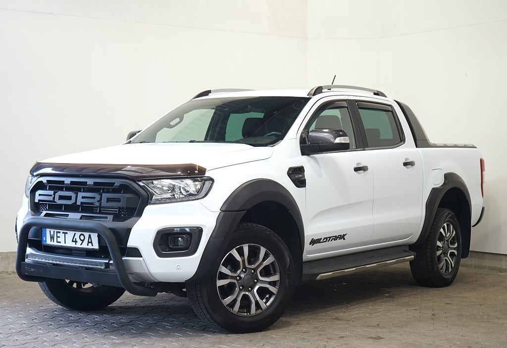 Ford ranger Dubbelhytt 2.0 Bi-Turbo 4x4 B-kamera D-värmare 214 hk