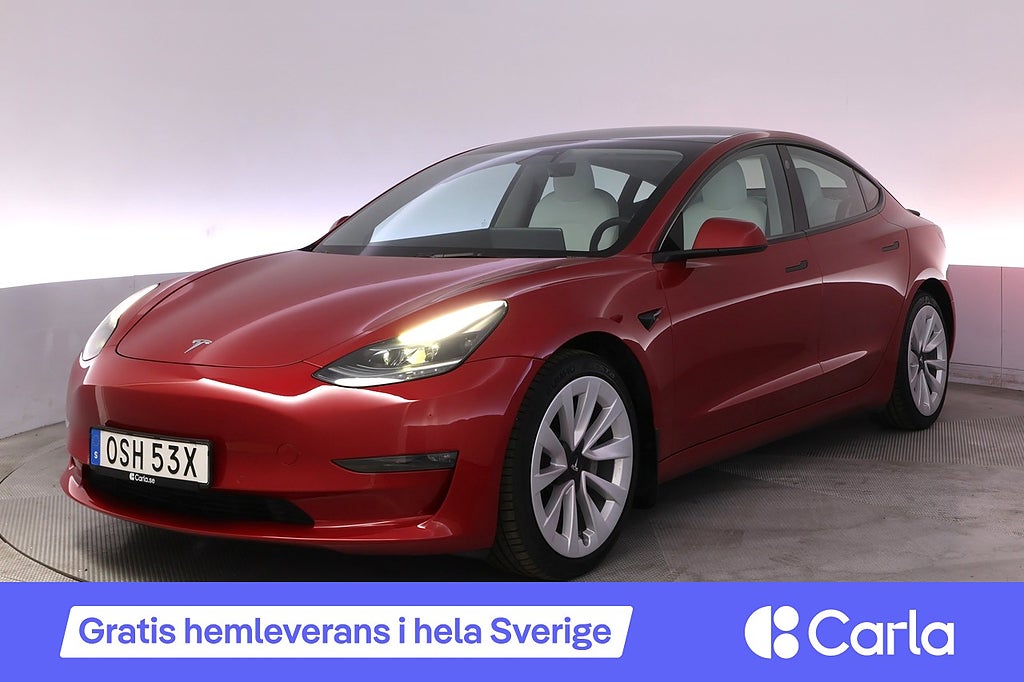 Tesla Model 3 Long Range AWD Refresh Autopilot 19" Pano