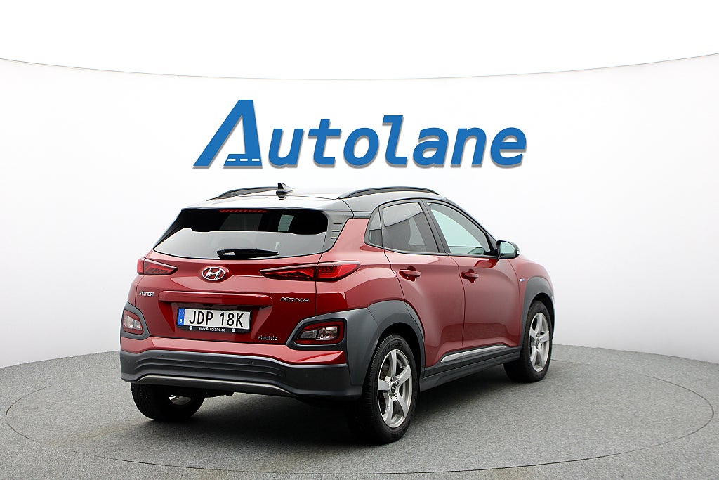 Hyundai Kona Premium 64kWh, HUD, Ventilerade, 204hk