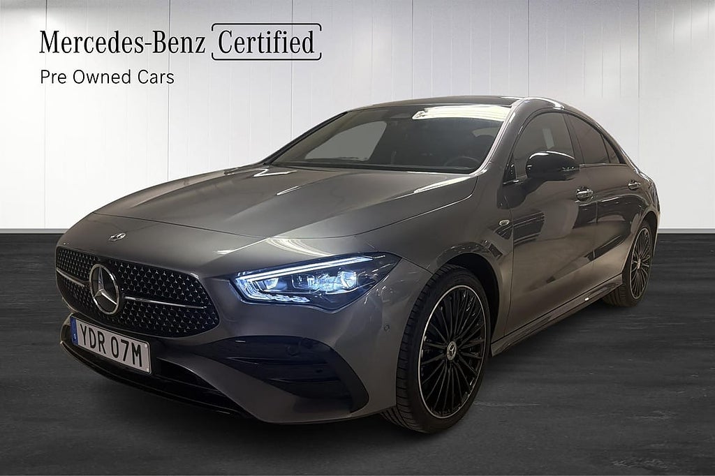 Mercedes-Benz CLA250 e AMG / RattVä / Pano / 360-K