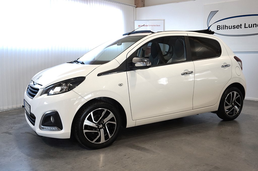 Peugeot 108 TOP! 5-dörrar 1.0 VTi Euro 6