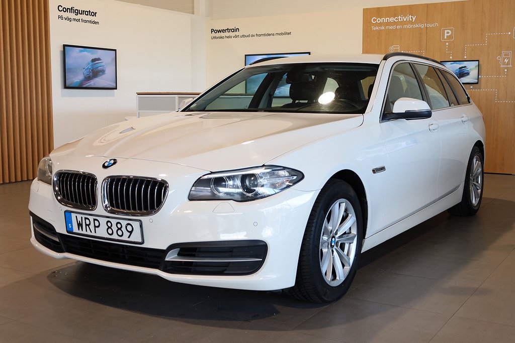BMW 520 d Touring AUT Drag PDC Connected Blåtand Rattvärme 2016