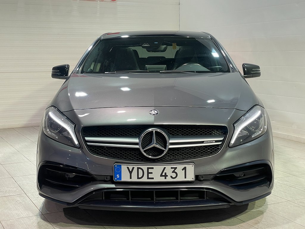 Mercedes-Benz AMG A45 4MATIC AMG | Kamera | 381hk | Downpipe 2016