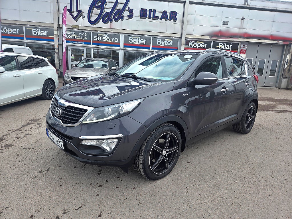Kia Sportage 2.0 CRDi AWD Aut Business,1brukare, Drag, Välservad