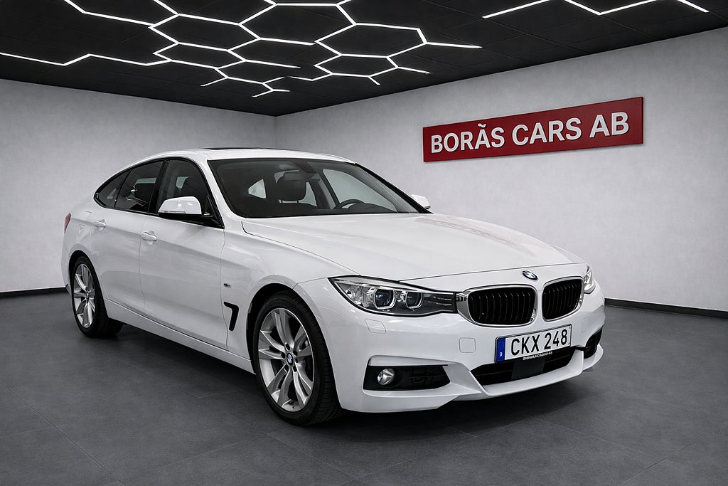 BMW 320 d (190hk) Gran Turismo*580kr/mån*Dragkrok*Nybesk
