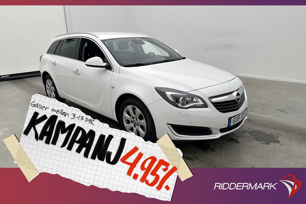 Opel Insignia ST CDTI 170hk 4x4 Business D-Värm 4,95% Ränta