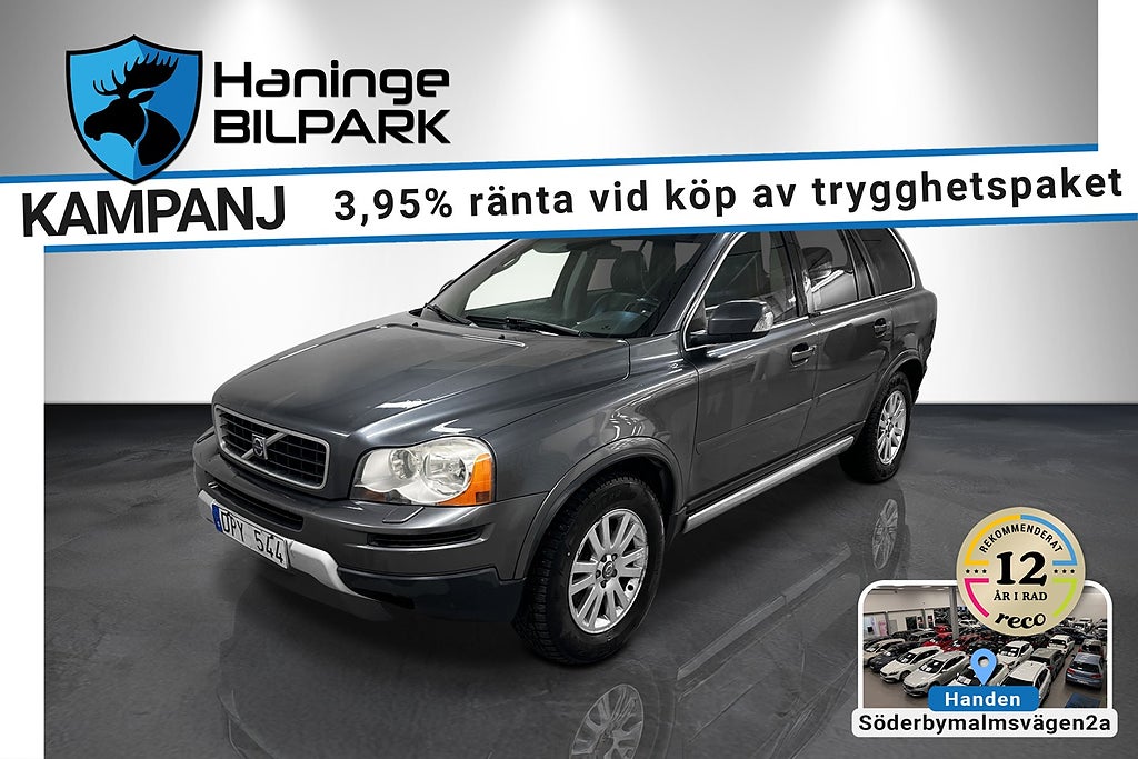 Volvo XC90 D5 AWD  SUPERDEAL 3.95% / PDC / DRAG / SKINN / 7-SITS