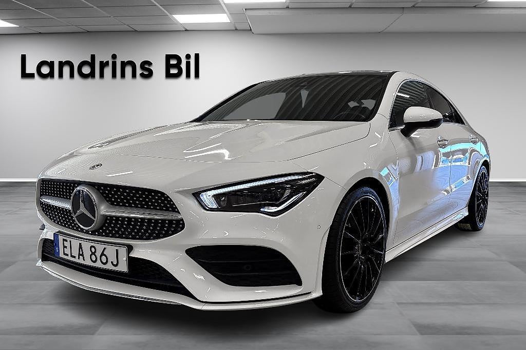 Mercedes-Benz CLA200 200 AMG Panorama Navi Drag Minnesstolar