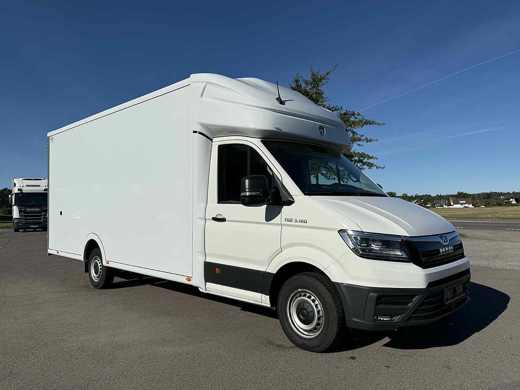 MAN TGE EUROBOX XXL SKÅPBIL/FLYTTBIL 