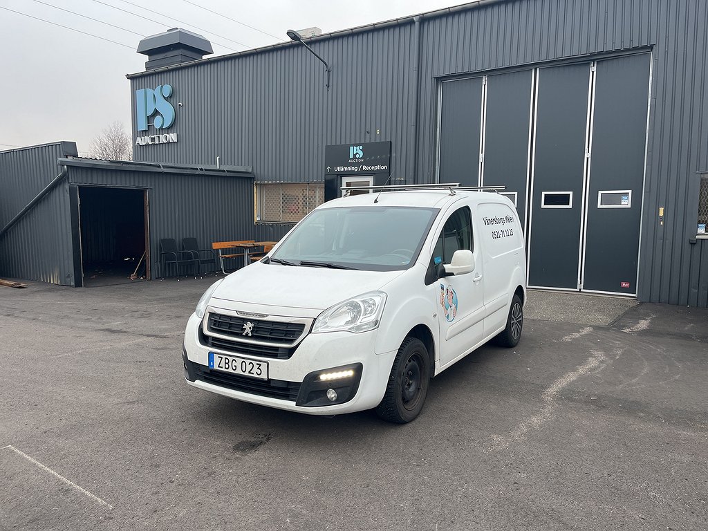 Peugeot Partner Van Utökad Last