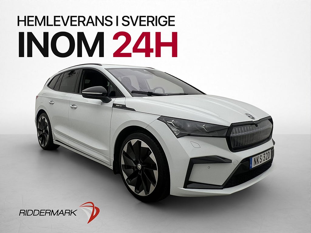 Skoda Enyaq 80x 265hk Sportline Pano Crystal Canton 360 Drag