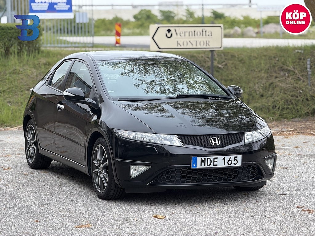 Honda Civic 5-dörrar 1.8 i-VTEC Automatisk, 140hk GT