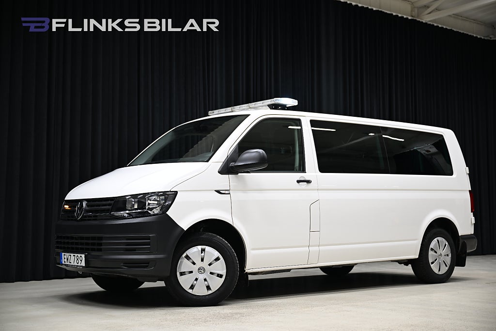 Volkswagen Caravelle 2.0 TDI 102HK L2 9-Sits|Drag|Värmare|PDC|Lågmil|Leasbar