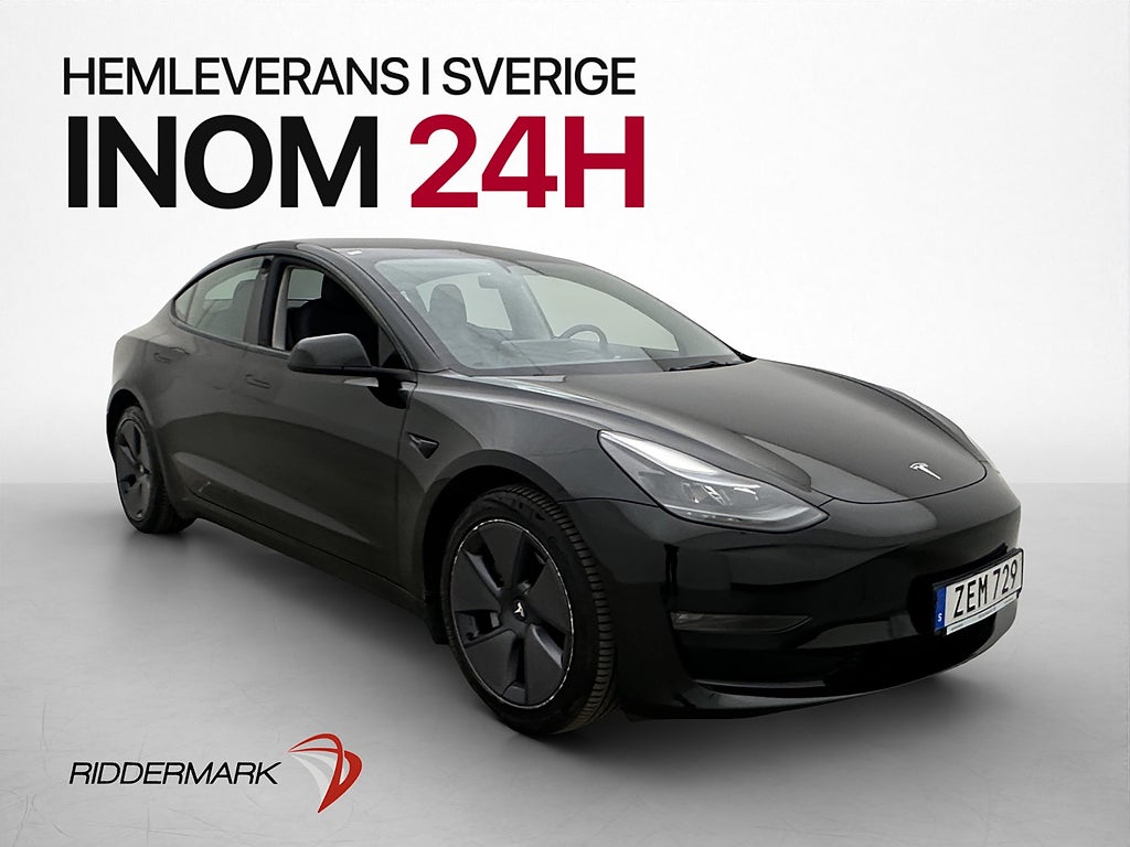 Tesla Model 3 Long Range AWD Sv-Såld AP Pano Värmepump 360°