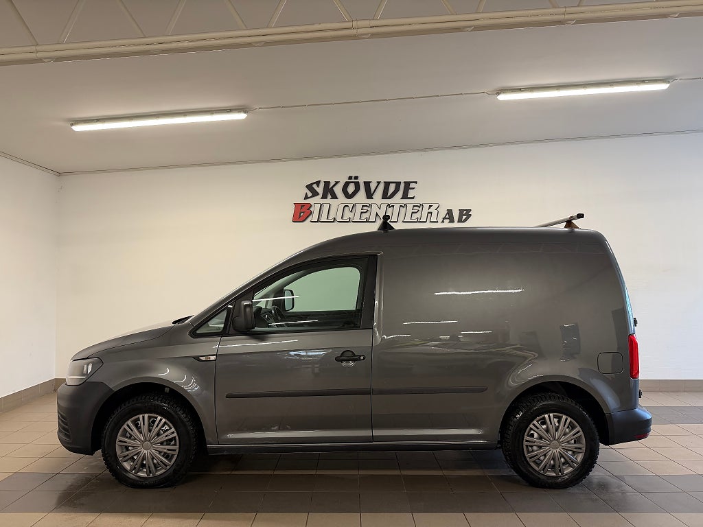 Volkswagen Caddy 1.6 TDI Automat/12500Mil/Nyservad/Värmare/Drag/Inredd