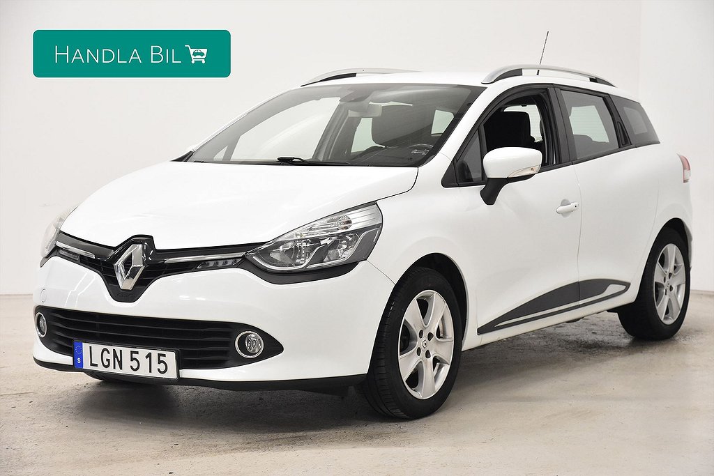 Renault Clio Sport Tourer 0.9 Navi BT Nybes SoV.-Hjul 90hk