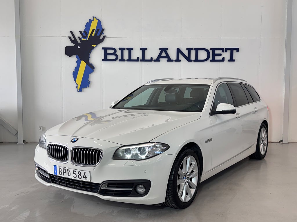 BMW 520d Touring Steptronic-Drag-2ägare-190HK-Euro 6