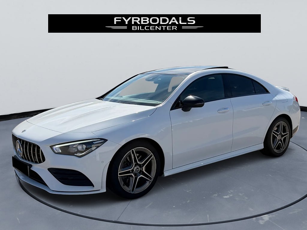 Mercedes-Benz CLA 200 AMG Panorama Kamera Automat 163hk Panelbelys 2523kr/mån