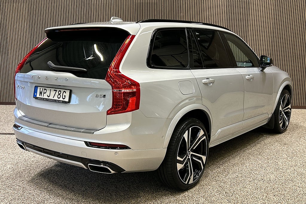 Volvo XC90 B5 AWD R-Design Pro Edition 7-sits- B&W-Luft-22"