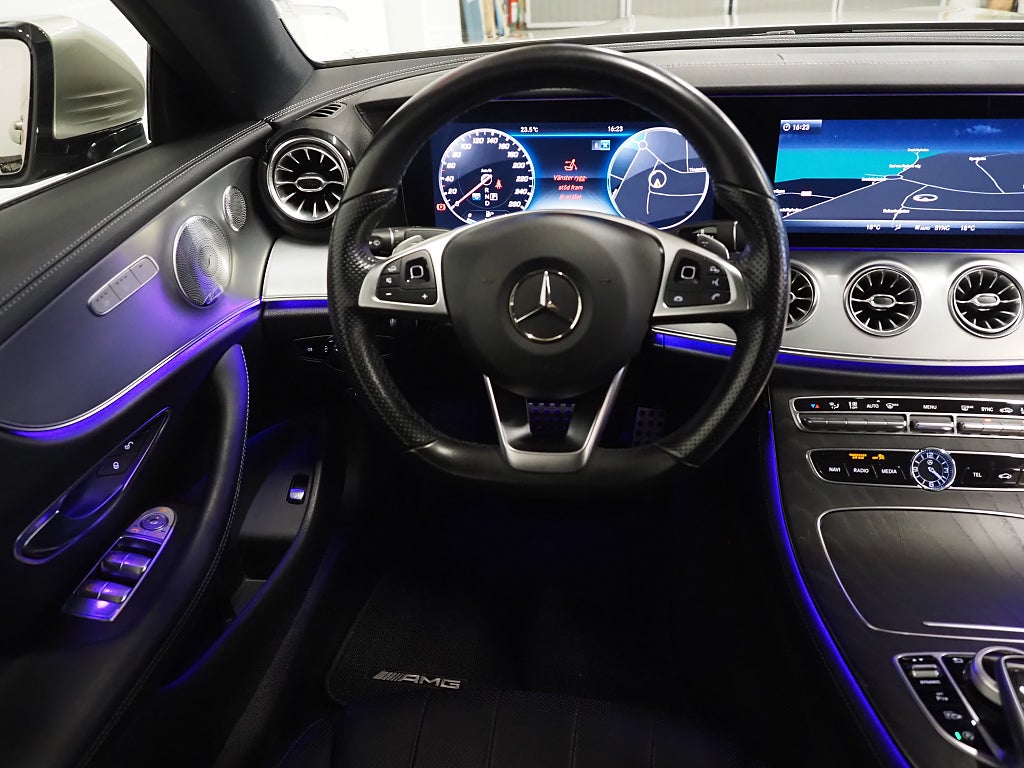 Mercedes-Benz E 200 4MATIC Coupé Aut AMG Burmester Pano Widescreen Navi 2018