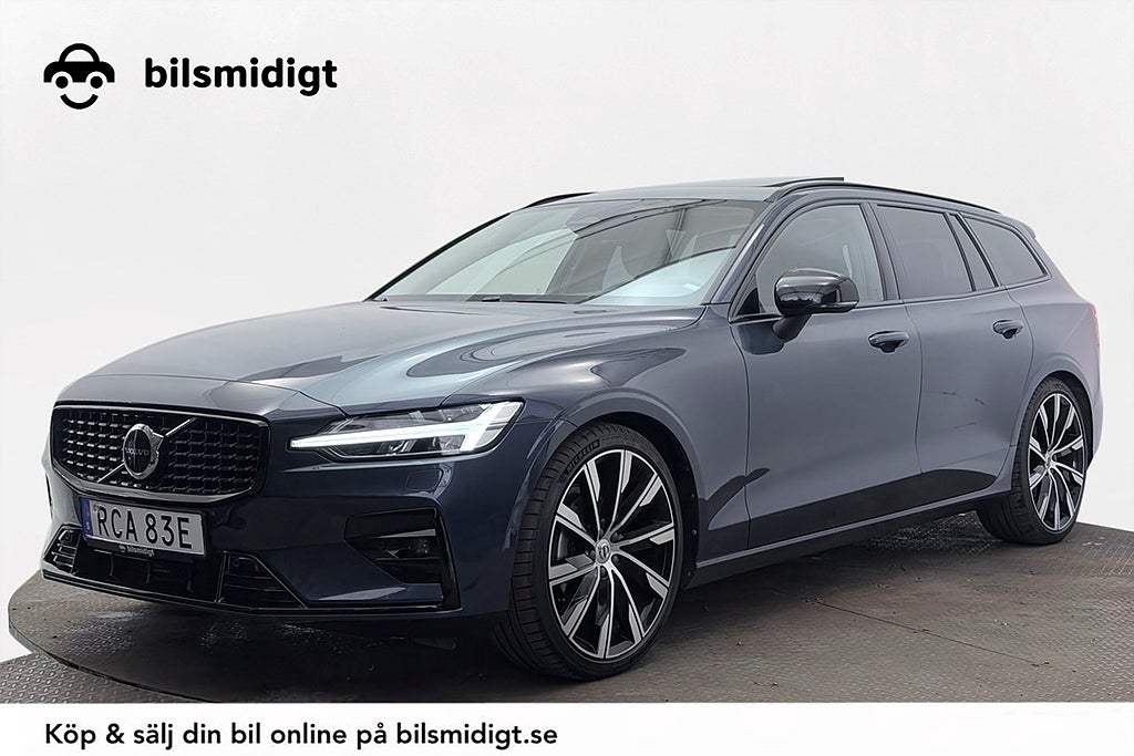 Volvo V60 B4 Aut Plus Dark Drag Läder Pano Navi Kamera P-Klimat Stolminne