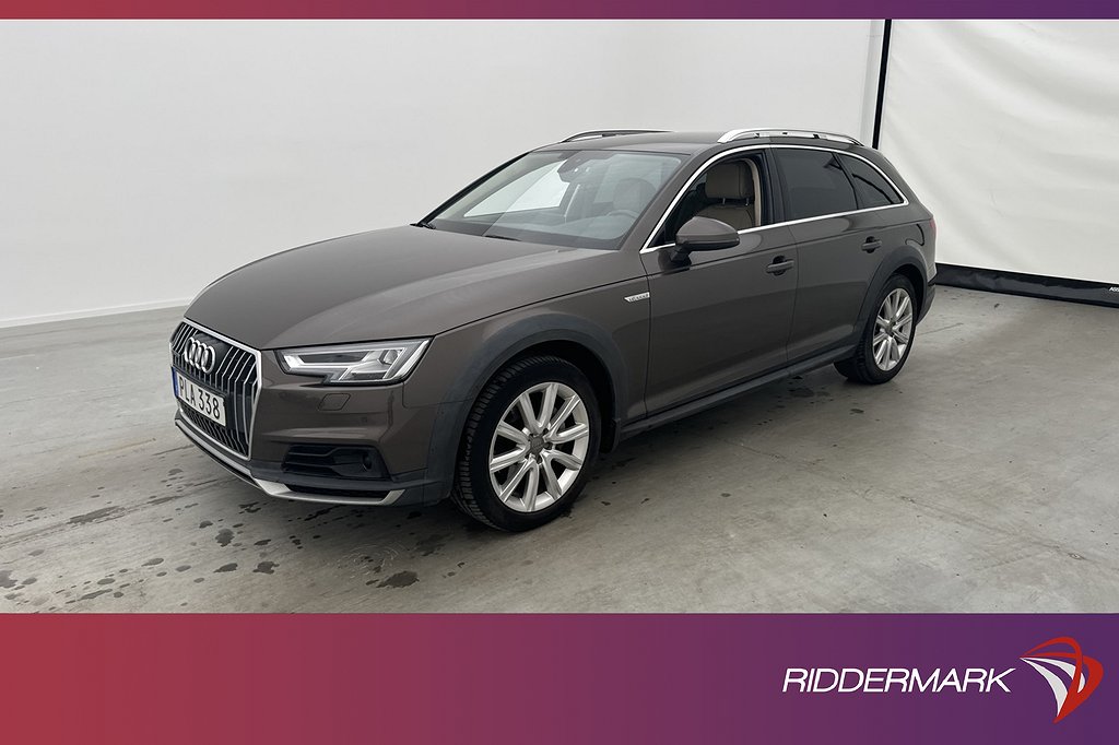 Audi A4 Allroad Q 190hk Proline Cockpit B&O Värm Kamera Drag