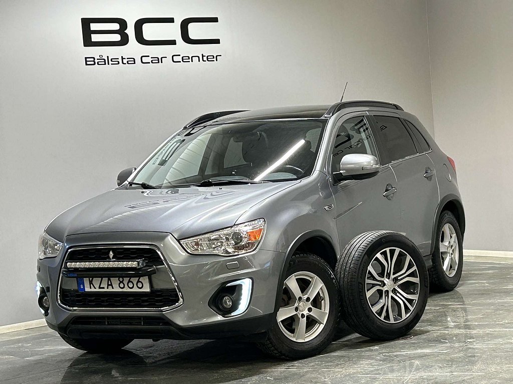 Mitsubishi ASX 2.2 Di-D 4WD Business Plus Värmare Drag Pano 