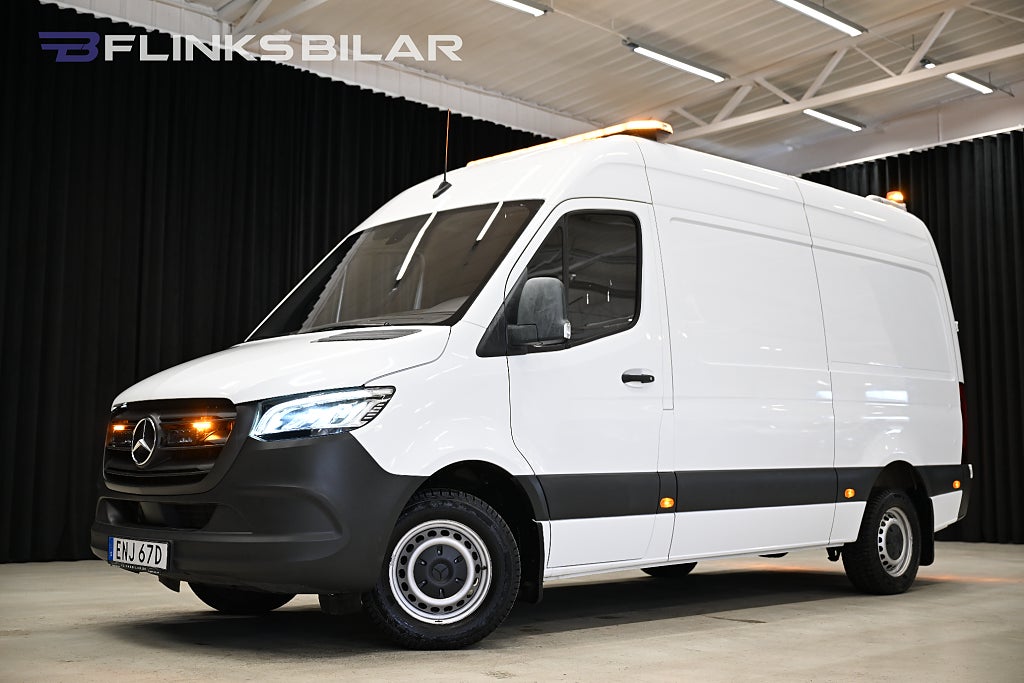 Mercedes-Benz Sprinter 317 CDI 170HK 9G V-Inredd|Drag|Värmare|LED|Moms|SeUtr!