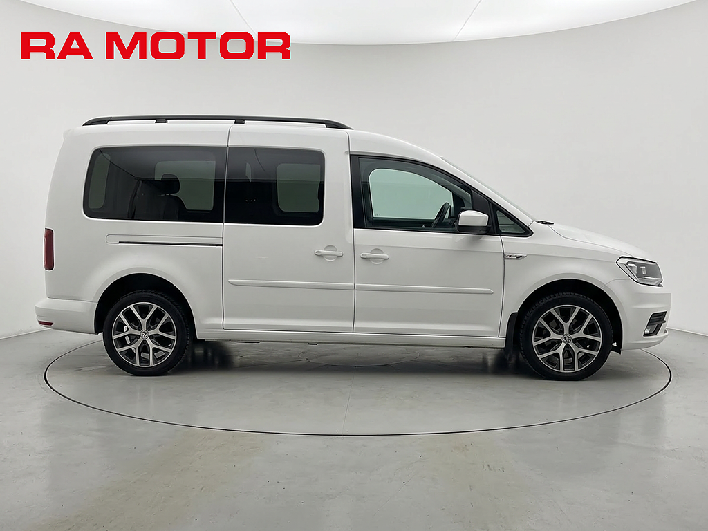 Volkswagen Caddy Maxi Life 2,0 TDI 4M Comfort 7-sits Värmare Drag 2020