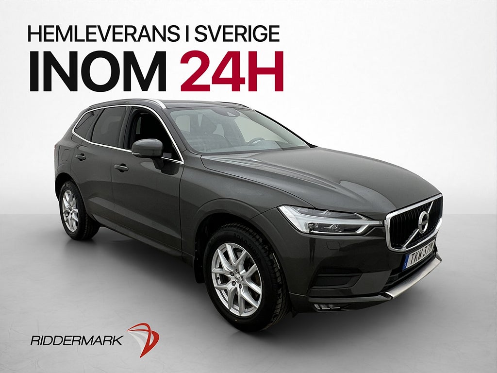 Volvo XC60 B4 AWD 197hk Skinn Drag Värmare Kamera CarPlay