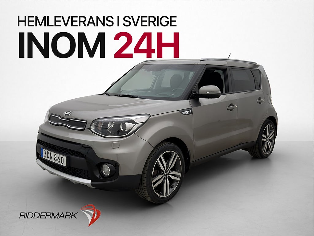 Kia Soul 1.6 GDI 132hk Värm Kamera Navi Rattvärme 1-Brukare