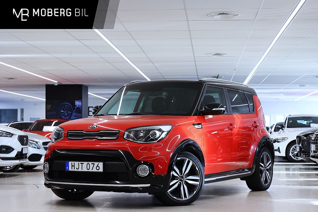 Kia Soul 1.6 CRDi DCT 136hk Komfort B-kamera Navi Rattvärme