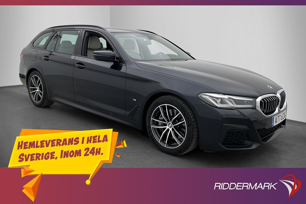 BMW 530 D xDrive M Sport Värmare HUD Kamera Skinn Pano MOMS