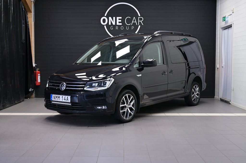 Volkswagen Caddy Maxi Life 2.0 TDI 7-sits 4M Drag Kamera D-Värm 150hk