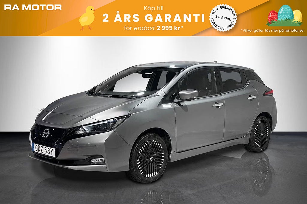Nissan Leaf e+59kWh TEKNA | BOSE | 360KAM | LÄDER | MOMS 2023