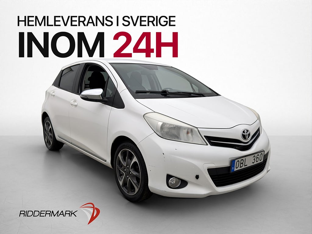 Toyota Yaris 1.33 99hk Trend 2-Brukare Kamera Farthållare