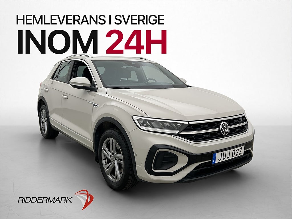 Volkswagen T-Roc 2.0 4M R-Line Värmare Kamera CarPlay MOMS