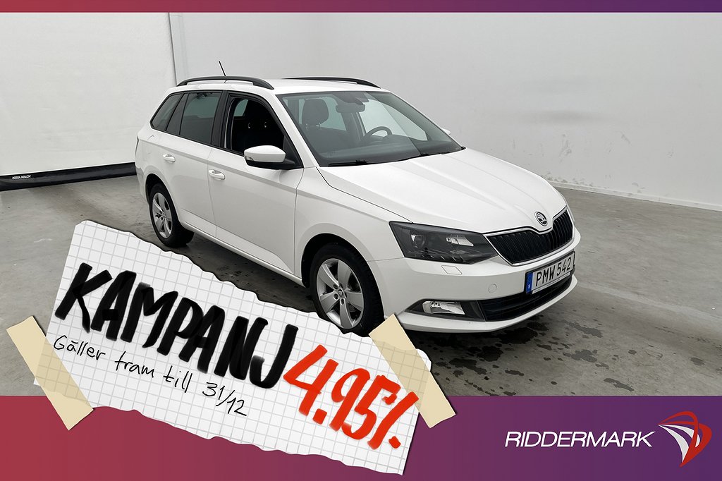 Skoda Fabia Kombi TSI 95hk Style CarP 4,95% Ränta