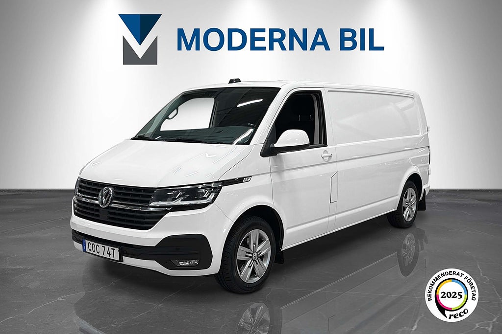 Volkswagen Transporter 2.0 TDI 150hk 4M Lång Cockpit D-värm Navi Nyserv