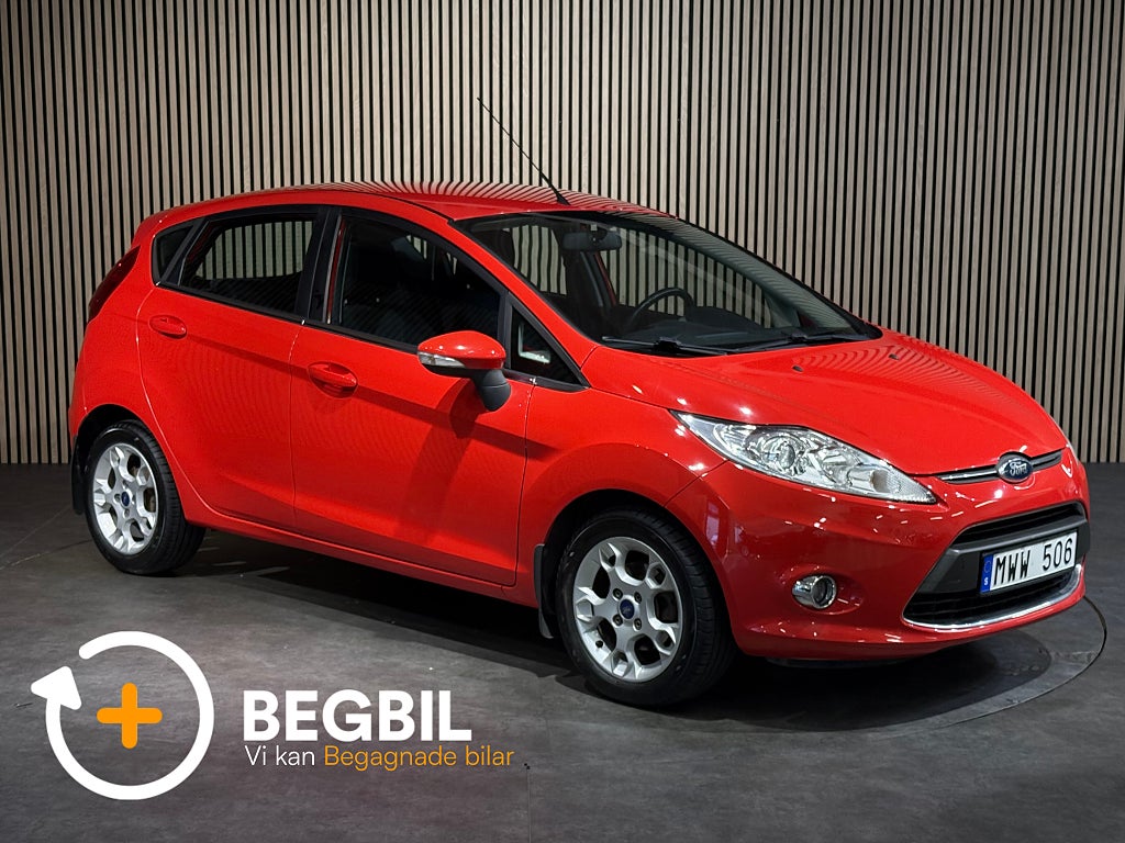 Ford Fiesta 5-dörrar 1.25 Titanium |Aux | 0,56L/M | Isofix | 