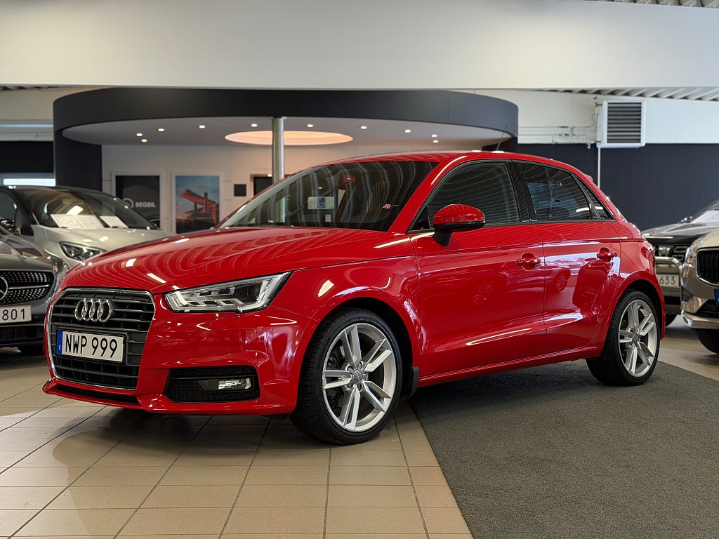 Audi A1 Sportback 1.4 TFSI S Tronic /Årsskatt 404kr/S&V Hjul