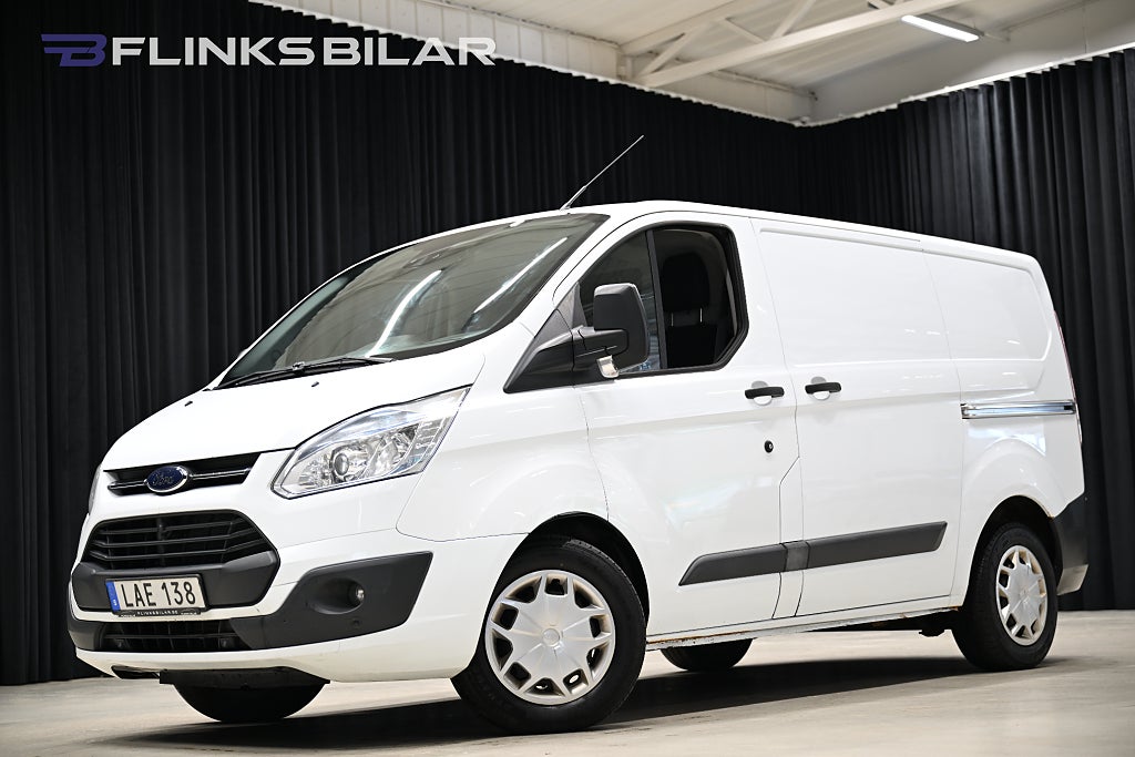 Ford transit Custom 125HK X2-Sidodörr Drag Värmare Inredning