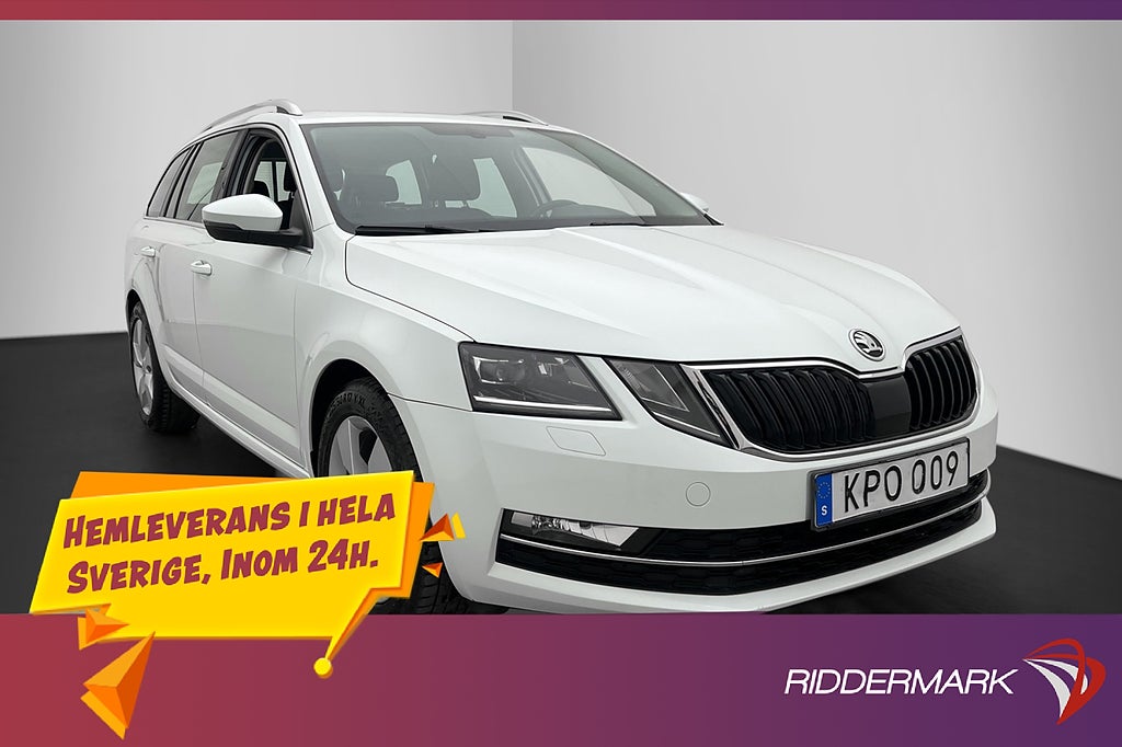 Skoda Octavia 1.0 Apple CarPlay Värmare Rattvärme Adaptiv-F