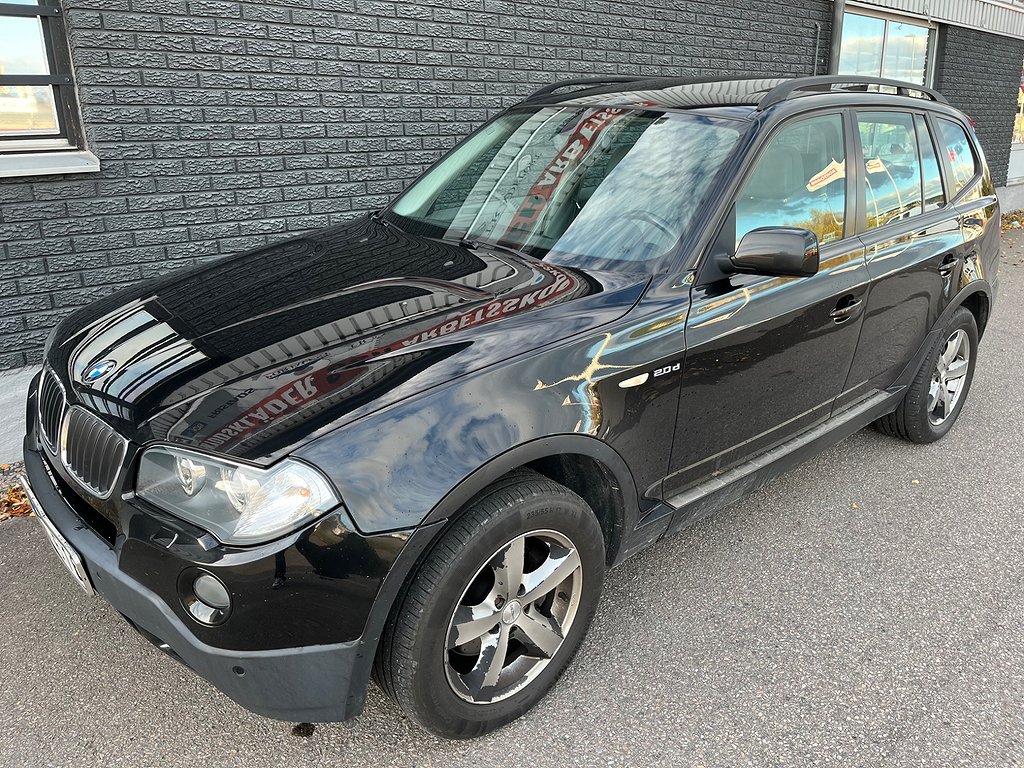 BMW X3 2.0d Comfort 177hk Helskinn Panorama